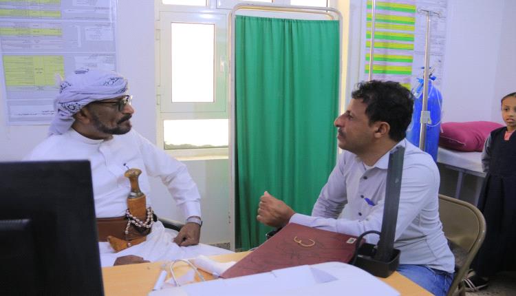 مدير عام شبام يتفقد وحدة موشح الصحية ويؤكد دعم القطاع الصحي
