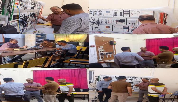 "أبراج الضياء" تُنفذ زيارة ميدانية للمعهد التقني الصناعي بالمعلا