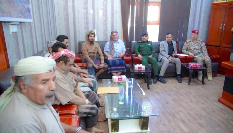 بن الوزير يرعى لقاءً لقبيلتي آل لحول وآل أسلم ويدعو لوحدة الصف