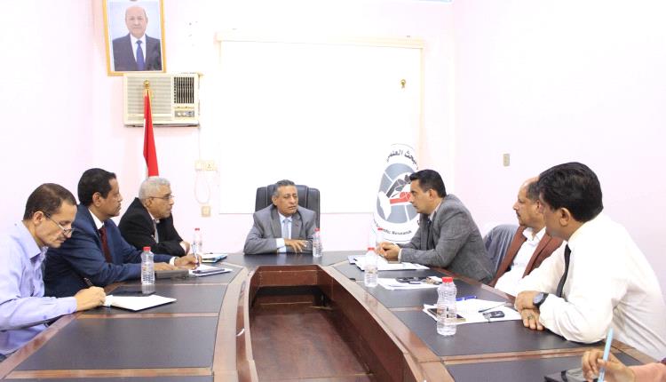 وزير التعليم العالي يناقش مع رئيس جامعة أرخبيل سقطرى خيارات استمرارية العملية التعليمية