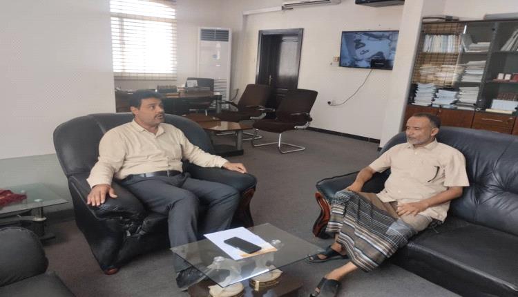 الجوهي وباصرة يناقشان تنشيط الاستثمار التعديني في بروم ميفع