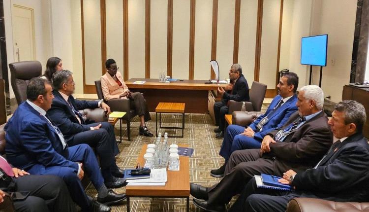 نائب رئيس مجلس النواب باصرة يلتقي رئيسة الاتحاد البرلماني الدولي في إسطنبول