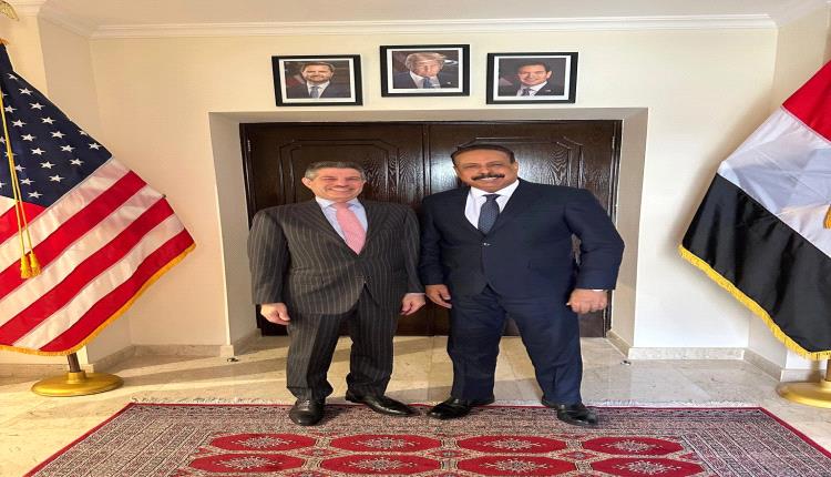 وزير الأشغال يبحث مع السفير الأمريكي تعزيز التعاون في قطاع البنية التحتية