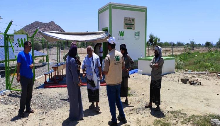 تأهيل مشروع مياه بئر النخعي في دثينة بلودر بتكلفة 95 ألف دولار