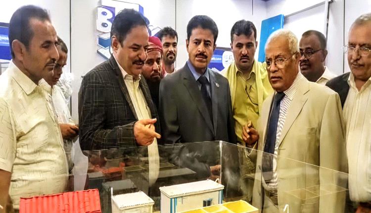 ​نائب وزير الأشغال العامة يفتتح "معرض البناء والإعمار" الثالث بالعاصمة عدن ويشيد بالثقل الصناعي لمحافظة لحج