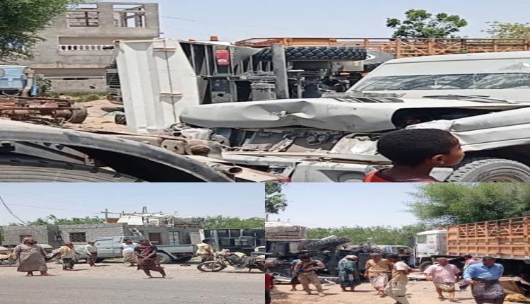 مصرع شخص وإصابة سائق بعد فقدان السيطرة على مركبته في تبن