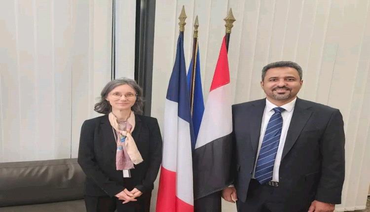 الرياض.. محافظ لحج يلتقي السفيرة الفرنسية لمناقشة آفاق التعاون التنموي والإغاثي للمحافظة