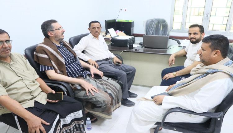 سيئون.. العمودي يناقش إمكانية بناء مستشفى للأمومة والطفولة بسيئون مع وفد الوكالة اليمنية الدولية للتنمية