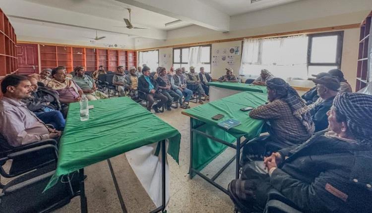 لحج   تدشين دورة تنشيطية للمدربين حول تشغيل وإدارة وصيانة وحدات الزراعة المائية