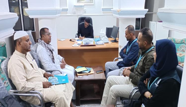 مدير عام تريم يلتقي وفد منظمة “مسلم هاندز” لبحث تعزيز التدخلات الإنسانية