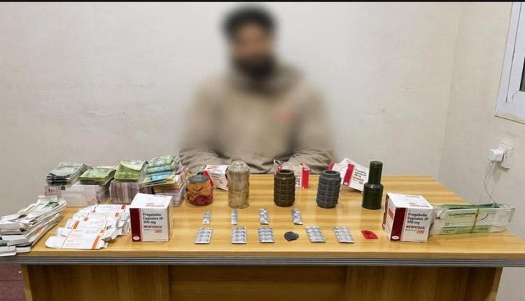 ضبط متهم بالمخدرات والمتفجرات في خورمكسر بعد عملية رصد دقيقة