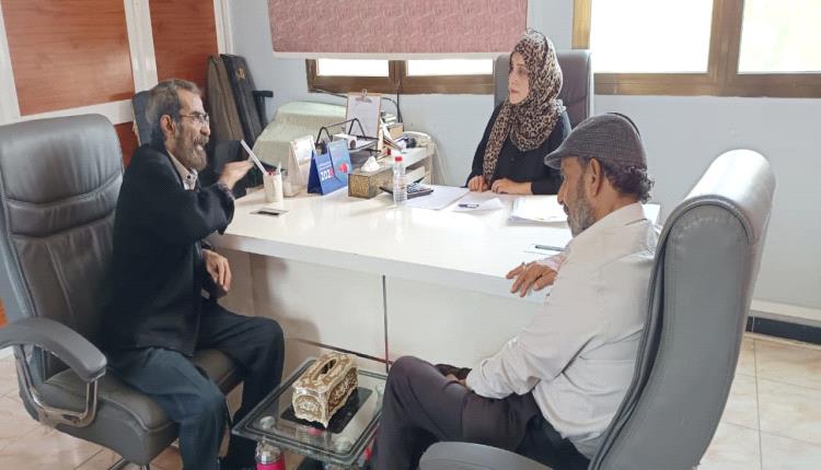 مدير عام ثقافة عدن يلتقي مدراء إدارات المكتب لمناقشة تطوير العمل الثقافي