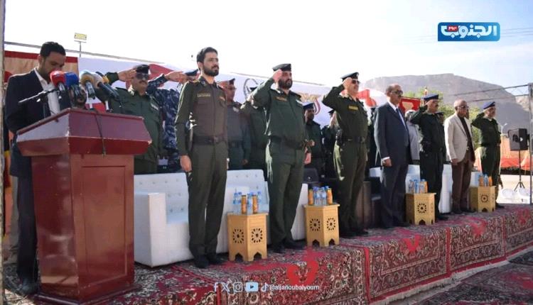 تدشين رسمي لدمج قوات النخبة الحضرمية ضمن الأجهزة الأمنية بوادي وصحراء حضرموت من سيئون