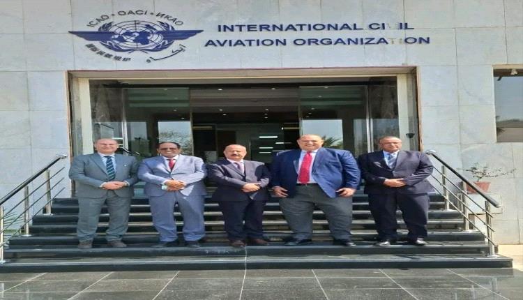 وزير النقل يبحث في القاهرة سبل تعزيز التعاون مع منظمة "الإيكاو" لدعم قطاع الطيران اليمني