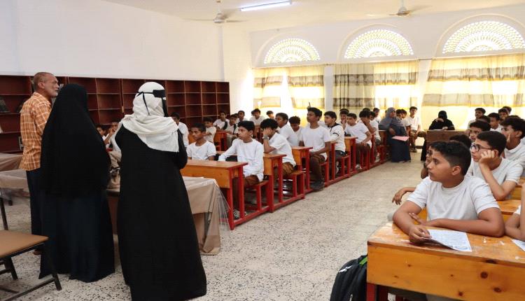 "التعليم الفني" يواصل حملته التوعوية المهنية بالنزول الميداني في مدارس مديرية صيرة