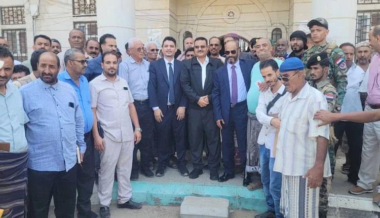 إجراء دور التسليم والإستلام بين المديرين "الخلف" و"السلف" في مديرية البريقة بعدن