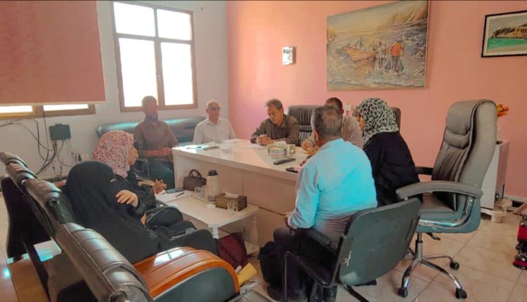 د. سميرة المشجري تلتقي بمدراء مكاتب الثقافة بمديريات العاصمة عدن