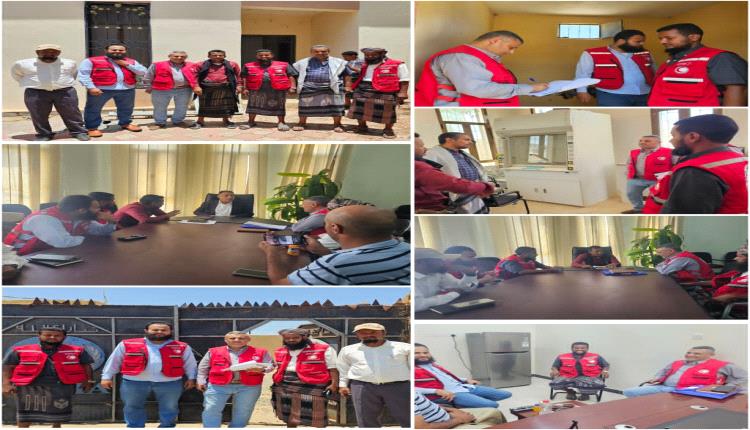 بحضور أمين عام محلي أبين.. الهلال الأحمر اليمني فرع أبين يبحث تعزيز قدرات مؤسسة المياه وتأهيل حقل زنجبار