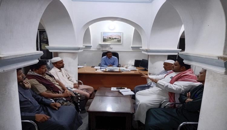 مدير عام تريم يلتقي مدير الوحدة التنفيذية للإنشاءات والمشاريع للاتصالات بالوادي والصحراء ويبحثان تعزيز خدمات شبكة الفورجي