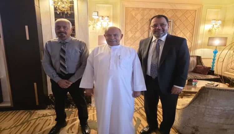 الخنبشي والكاف يناقشان أوضاع الكهرباء في حضرموت والمحافظات المحررة وسبل تحسين الخدمة