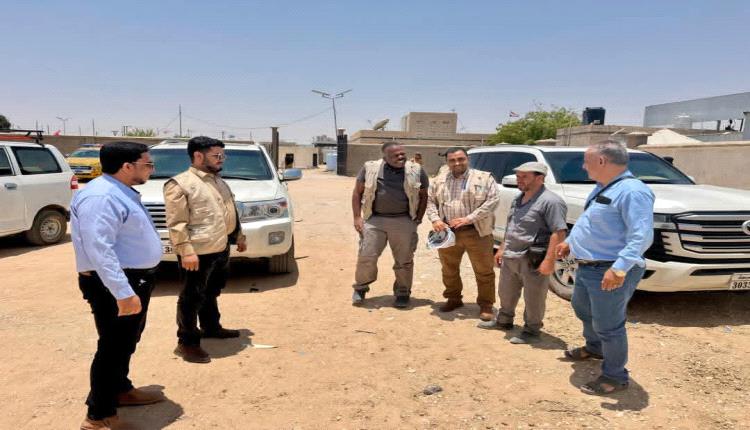 نزول ميداني لمتابعة جاهزية مركز الحجر البيطري والترصد الوبائي بجمرك شحن