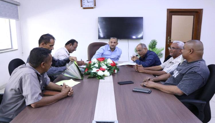 عدن ..اجتماع يناقش أوضاع قطاع المياه في المنطقة الثانية