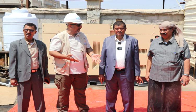 تدشين مشروع دعم صندوق النظافة والتحسين بالغيضة ضمن مشروع الخدمات الحضرية الممول دولياً