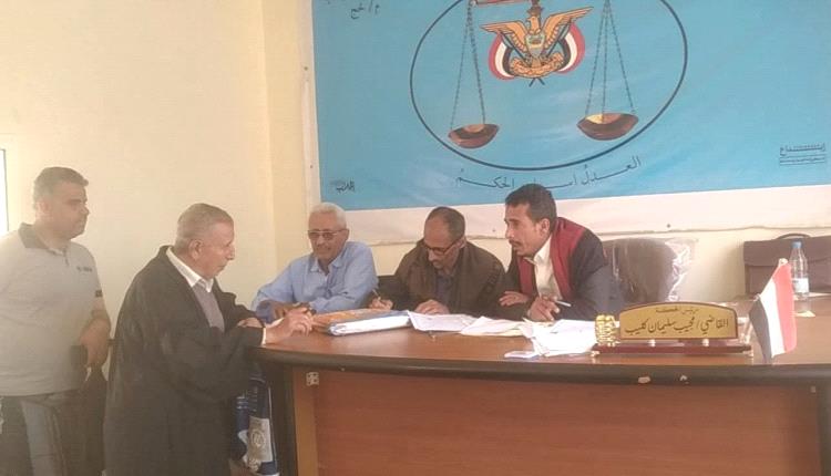 مدير عام المقاطرة يتفقد محكمة المديرية الإبتدائية