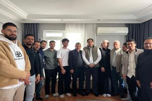 الوزير البكري يشارك في تشييع وعزاء الشاب هيثم الزنداني في أنطاليا