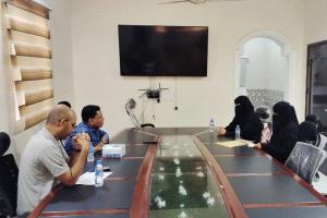 رئيسة اللجنة الوطنية للمرأة بساحل حضرموت تزور منظمة فريدريش الألمانية ومؤسستي استجابة وائتلاف الخير لبحث تعزيز الشراكة