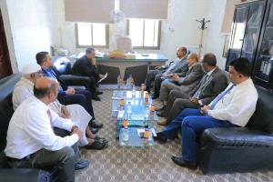 وكيل حضرموت يتفقد سير العمل بمحكمة استئناف سيئون