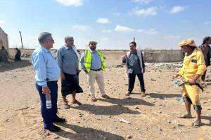 تسليم موقع اعادة تأهيل مزرعة وادي خير بلحج للجهة المنفذة