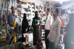 لجنة متخصصة من مكتب التعليم الفني عدن تطلع على معايير الجودة والتدريب لمعهد “بازرعة” للطيران المدني