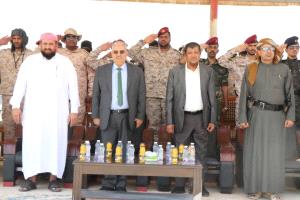 تدشين دورة تدريبية لقوات درع الوطن بمحافظة المهرة لتعزيز الجاهزية القتالية ورفع كفاءة الأداء الميداني