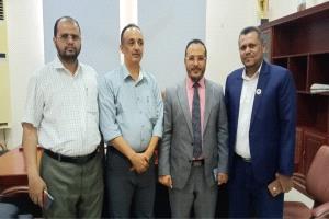 مدير عام صحة عدن يلتقي مؤسسة البصر الخيرية العالمية ويشيد بجهودها الإنسانية