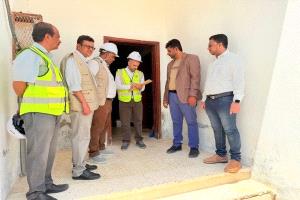 المهرة .. تسليم موقع مشروع إعادة تأهيل المركز والمختبر البيطري بمديرية الغيضة