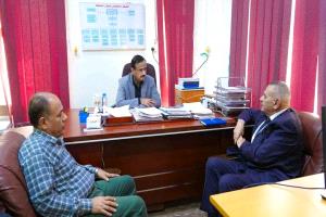 المحافظ بن الوزير يناقش مع هيئة مستشفى شبوة التحديثات الجارية في الخدمات الطبية