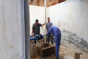 صيانة مشروع مياه بروم تعيد الخدمة بعد أضرار السيول