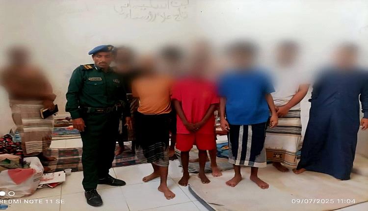 مدير إدارة حقوق الإنسان بشرطة شبوة يتفقد أوضاع المساجين في العاصمة عتق