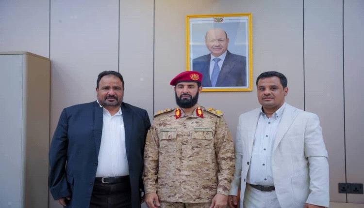محافظ أبين يبحث مع شركة النفط مشروع أول محطة وقود مركزية