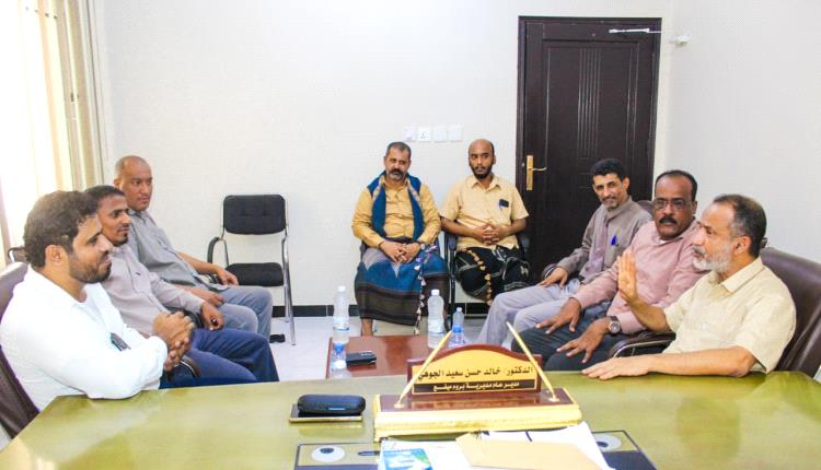 مدير عام بروم ميفع يناقش مع مدير الهيئة العامة للأراضي بساحل حضرموت جملة من القضايا والمستجدات