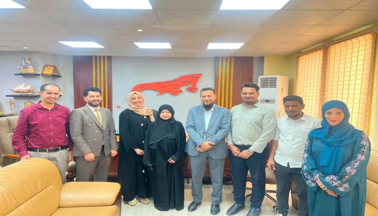 مؤسسة أفكار شباب ومؤسسة فريدريش إيبرت - الألمانية تبحث مع محافظ عدن سُبل دعم الشباب وتعزيز المشاركة المجتمعية