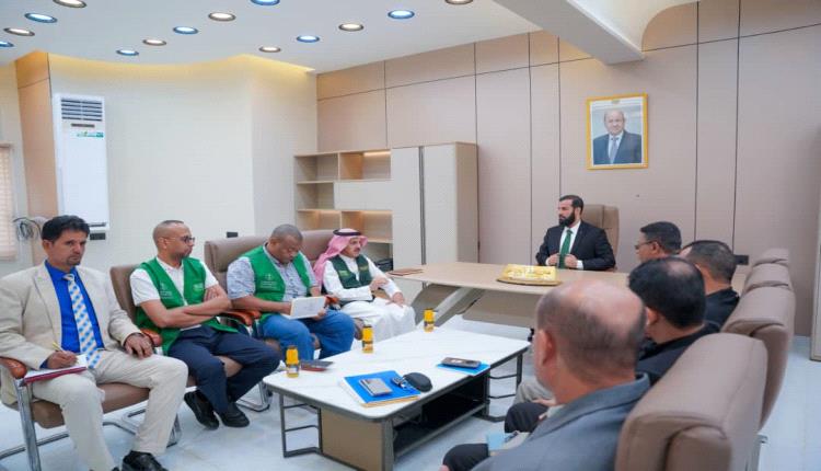 البرنامج السعودي لتنمية واعمار اليمن يجدد التزامه بشراكة إنمائية قائمة على الاحتياجات الفعلية في أبين والمحافظ يثمن جهود الرياض
