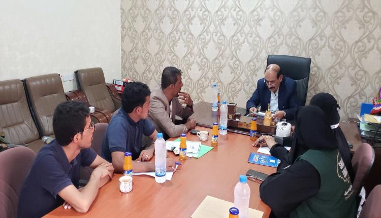 الوكيل الدغاري يبحث مع مؤسسة شبوة لوجستيك التحضيرات لإقامة المعرض الاقتصادي بالمحافظة