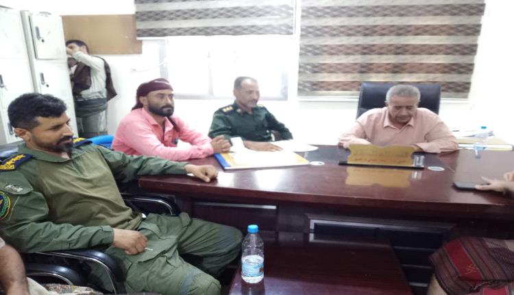 وكيل نيابة الأمن والبحث والسجون بلحج يتفقد سجن البحث الجنائي ويتابع أوضاع الموقوفين