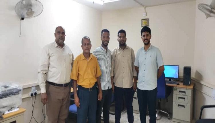 وزارة العدل تنفذ أعمال الربط الشبكي والصيانة التقنية بمحكمة صيرة الابتدائية