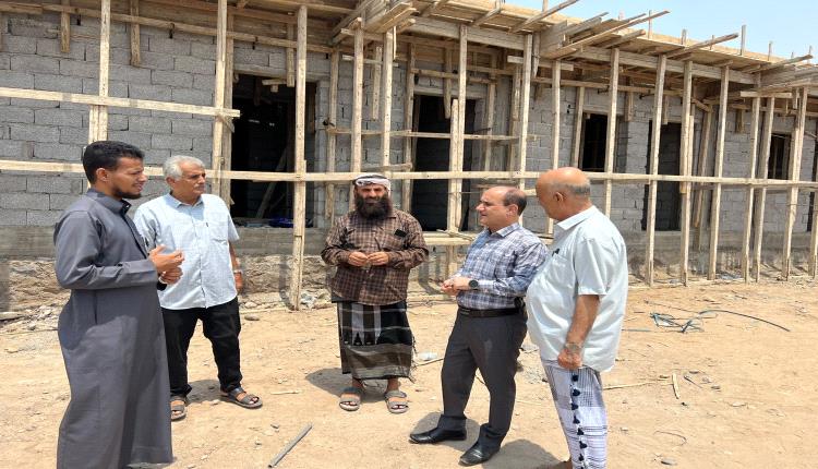 مدير عام دارسعد يتفقد سير العمل في مبنى قوات الامن الوطني القطاع السادس