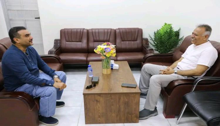 الجاوي ومنير يناقشان تحفيز الشباب للالتحاق بالتعليم الفني والتدريب المهني