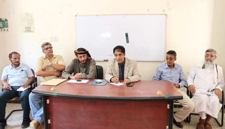 مدير عام تربية أبين يدشن النزول الميداني لمكاتب التربية بأبين من زنجبار تنفيذًا لمخرجات اللقاء التربوي