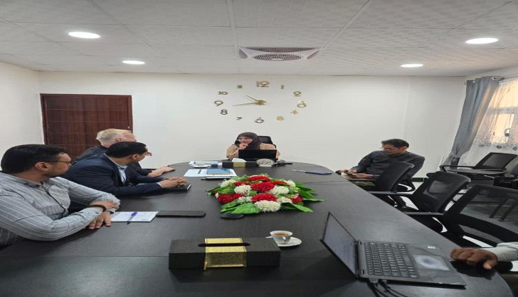 الدكتورة صفاء معطي تناقش مع بعثة دعم التنفيذ الأولى أولويات مشروع تحديث المؤسسات والأنظمة العامة في اليمن جدول الاعمال
